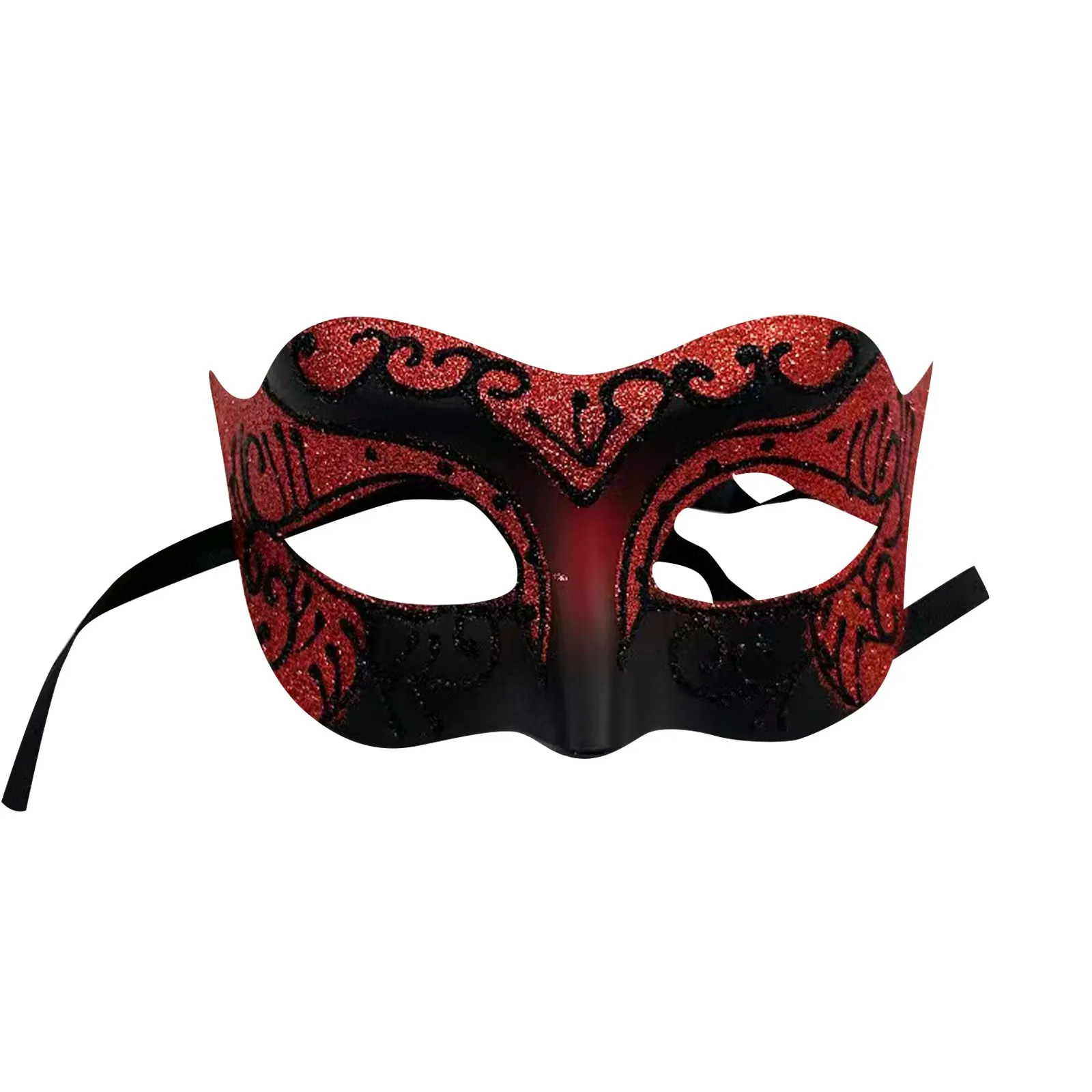 Masquerade Mask For Men Women Couple Venetian Mask For Dionysia Mardi Gras Costume Party Ball Mysterious Black Mask
