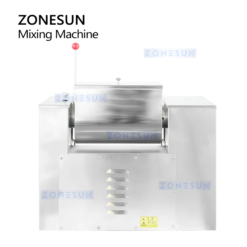 ZONESUN Stainless Steel 10L 20L Powder Mixer Flour Grains Paste Blender House Blending Machine Pretreatment ZS-CH10