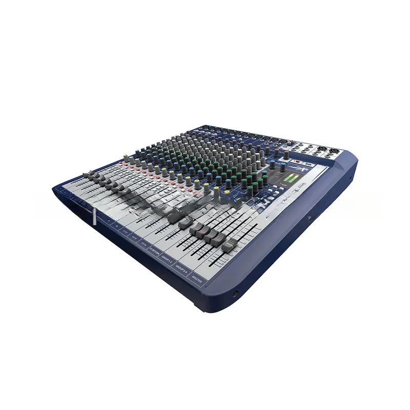 Soundcraft 16 Channels Audio Mixer ลายเซ็น การแสดงการร้องเพลงบนเวที คําสั่งซื้อ 2 รายการ