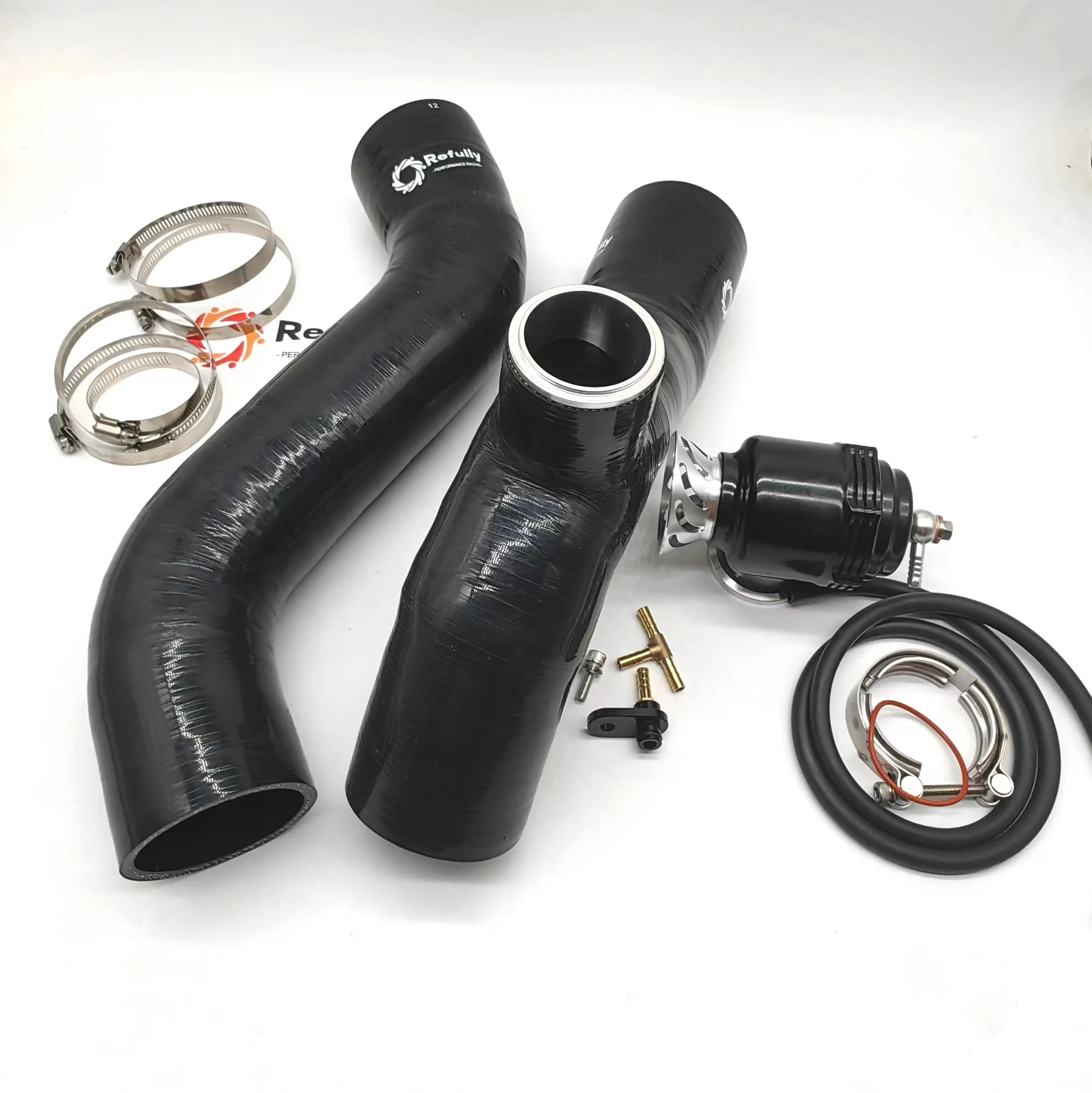 Sea-doo 2024 RXP-X /RXT-X 325 Intercooler Tubing Upgrade Kit With QRJ Blow-Off Valve