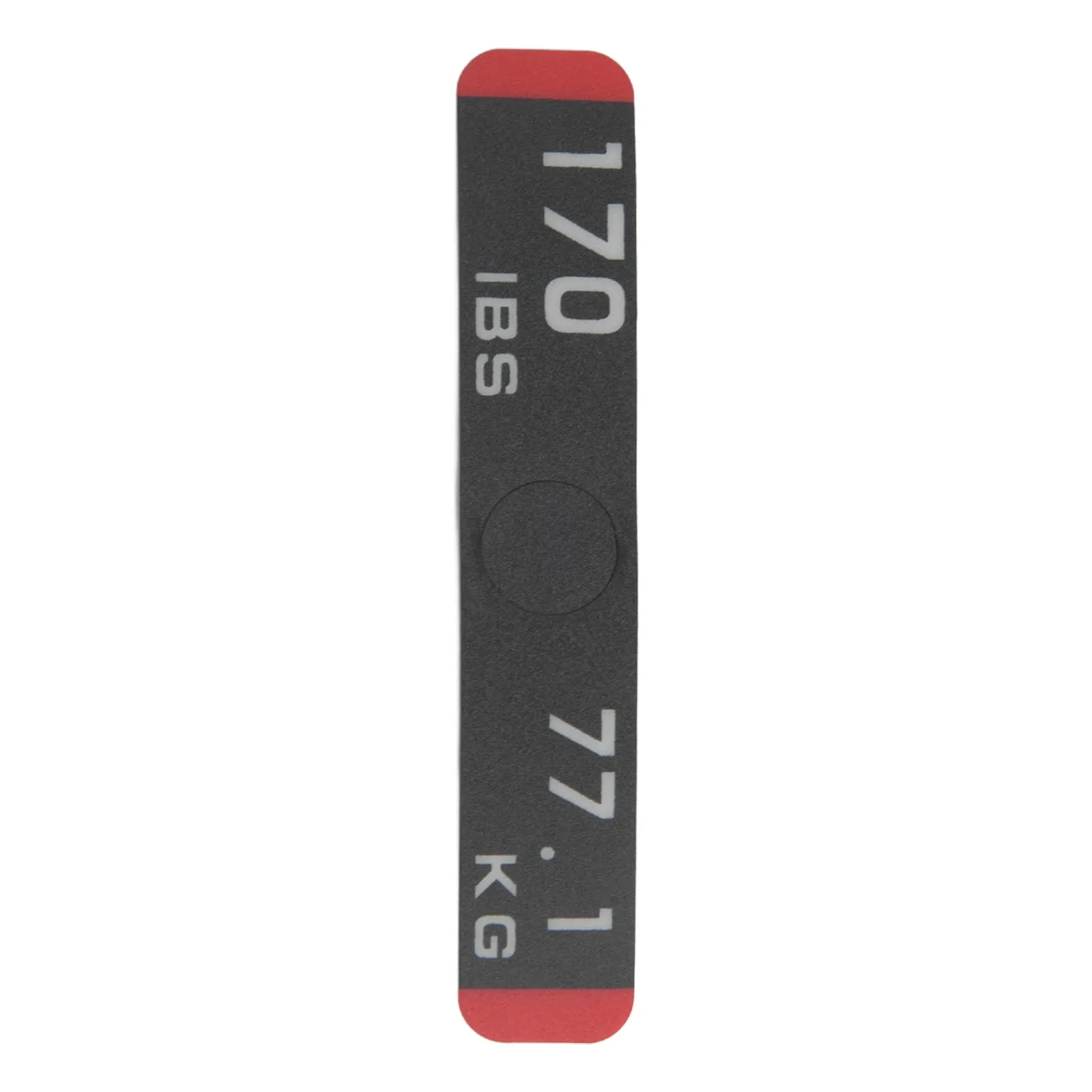 

PP Material Stickers Fitness Equipment Stickers Strength Training Clear Weight Identification Friction Resistant