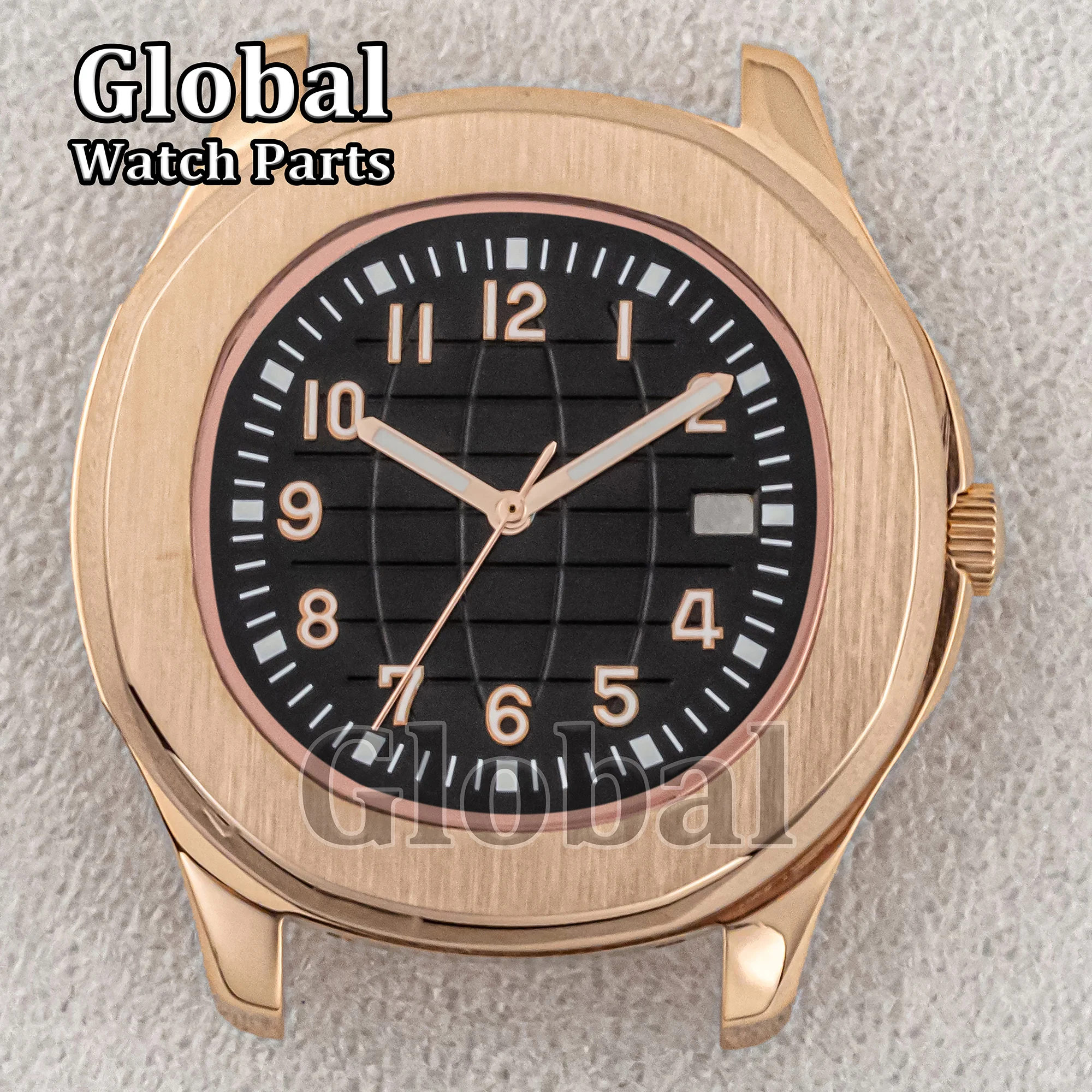 Aquanaut-ステンレススチールケースウォッチ,サファイアガラス,ダイヤル32mm,発光ハンド,機械式ムーブメントnh35 nh36,42mm