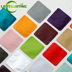 Open Top Pure Aluminum Foil Packaging Bag, Herbal Powder Tea Sugar Save Shampoo Trail Heat Sealing Storage Pouches, 2g to 15g, 100pcs 10 Main Sales Peanut Paste - №9