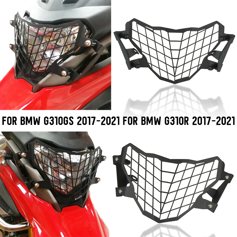 

For BMW G310GS G310R G310 GS G 310 R 2017- 2021 2020 2019 Motorcycle Grille Headlight Guard Lamp Cover Head light Protector