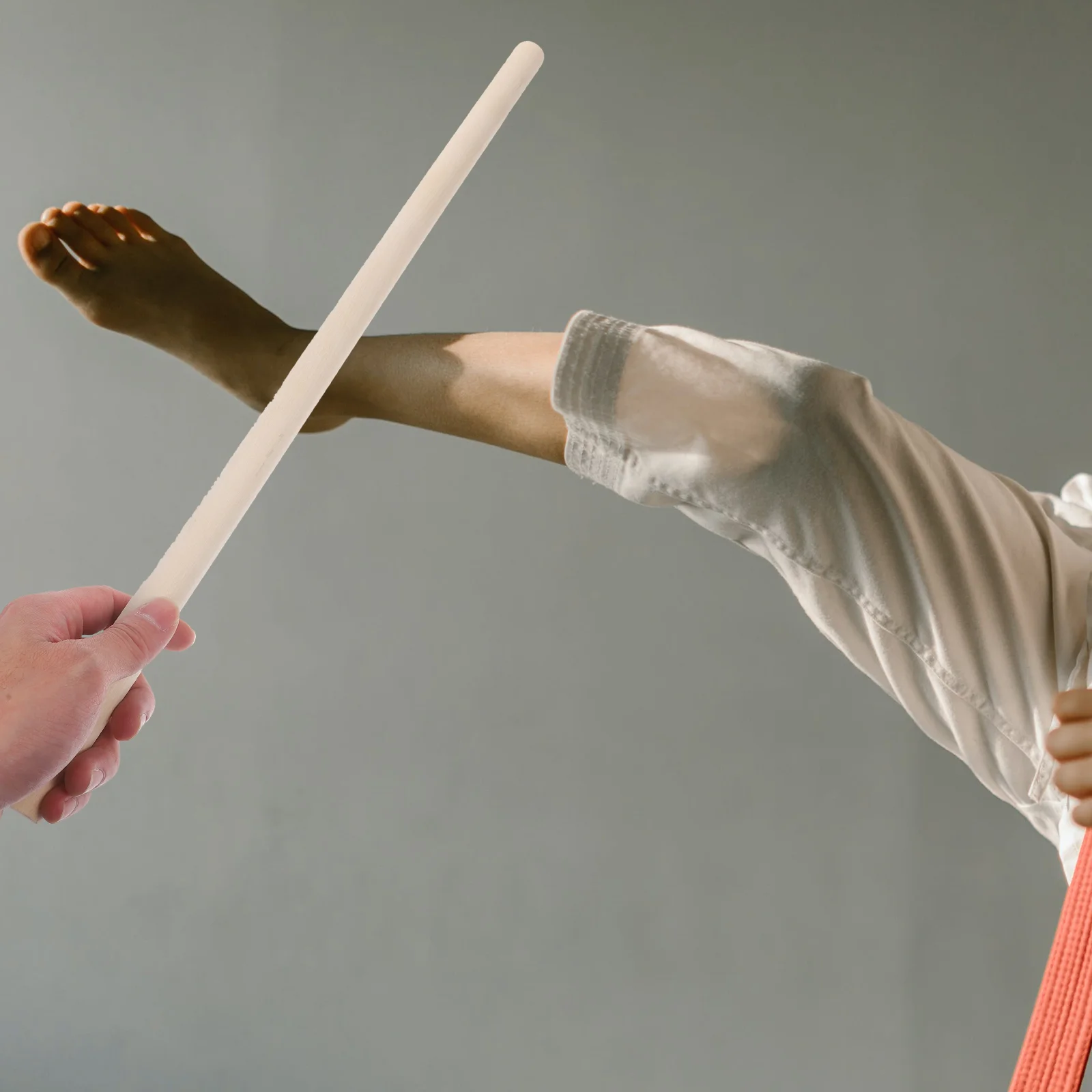 6 Buah 20Mm Diameter 50Cm Taekwondo Tongkat Pemecah Papan Karate Profesional Peralatan Latihan Penting Ringan