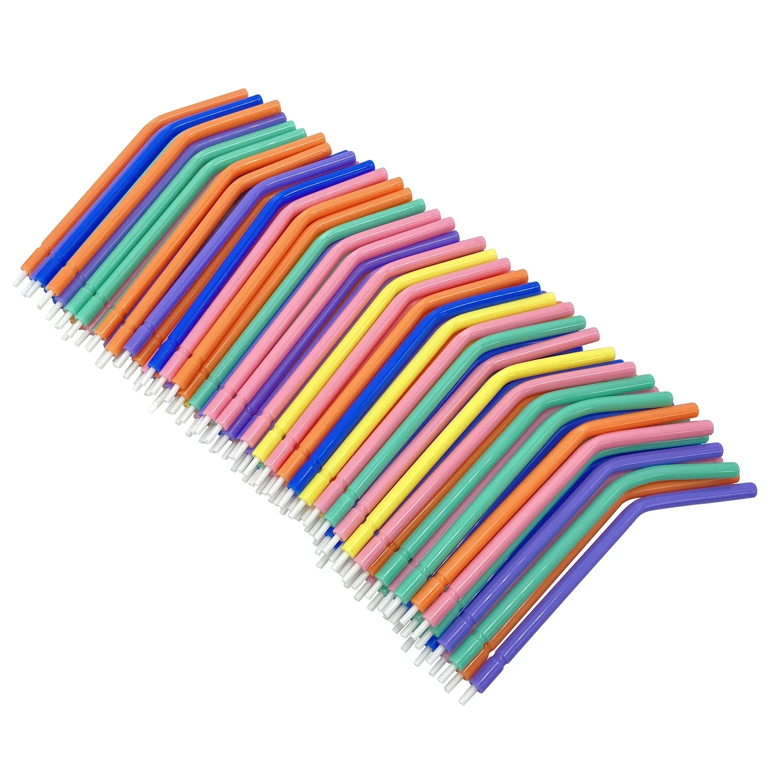 

250 шт./упак. Стоматологические насадки для воздушно-водных шприцев с пластиковым сердечником, одноразовые, трехходовые, для отбеливания зубов, для стоматологов