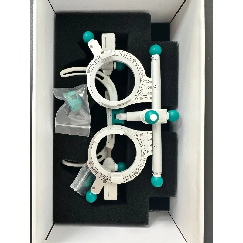 Titanium adjustable try-on rack, multi-function plug-in 5-piece optometry rack