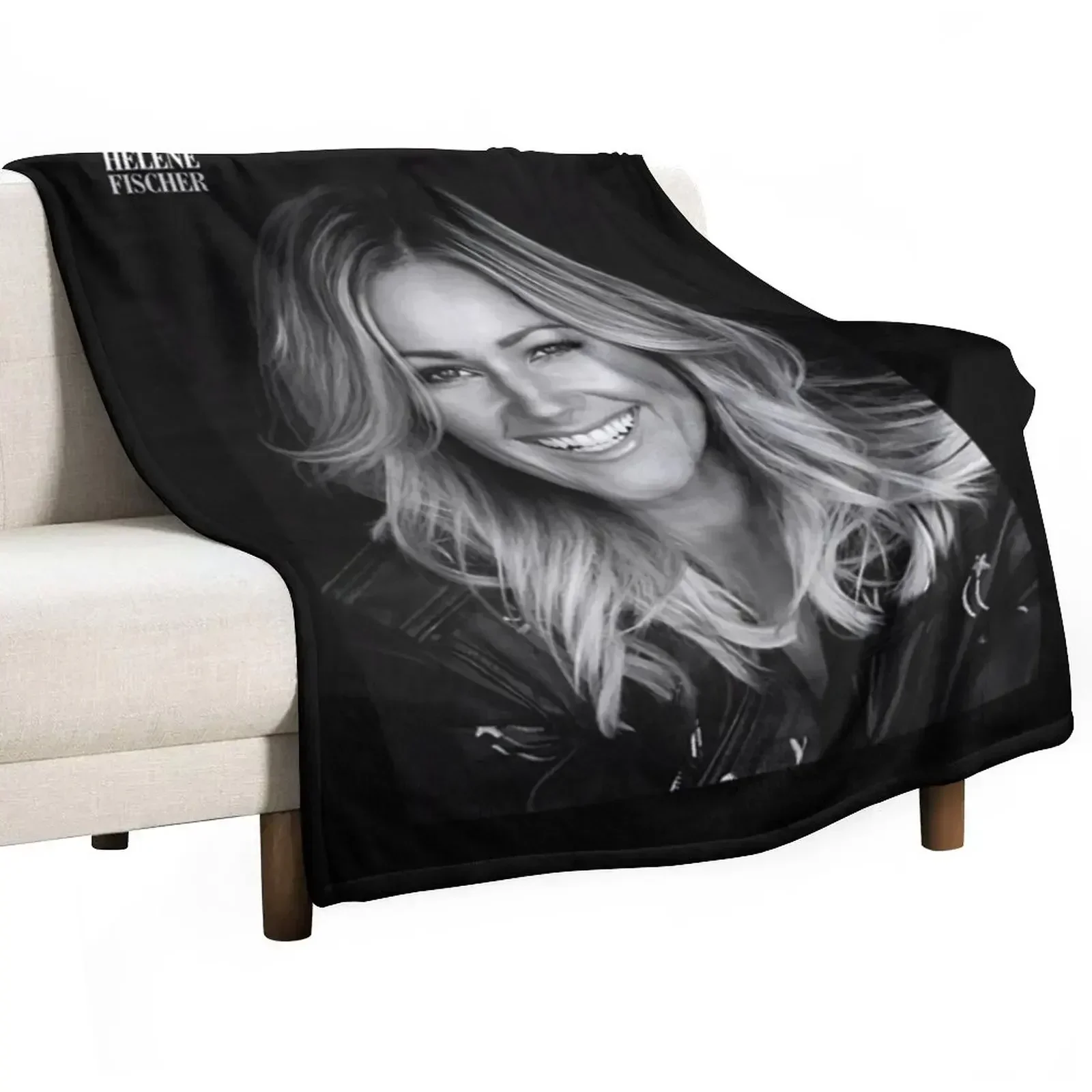 Helene fischer Throw Blanket Decorative Sofa warm for winter Single Blankets