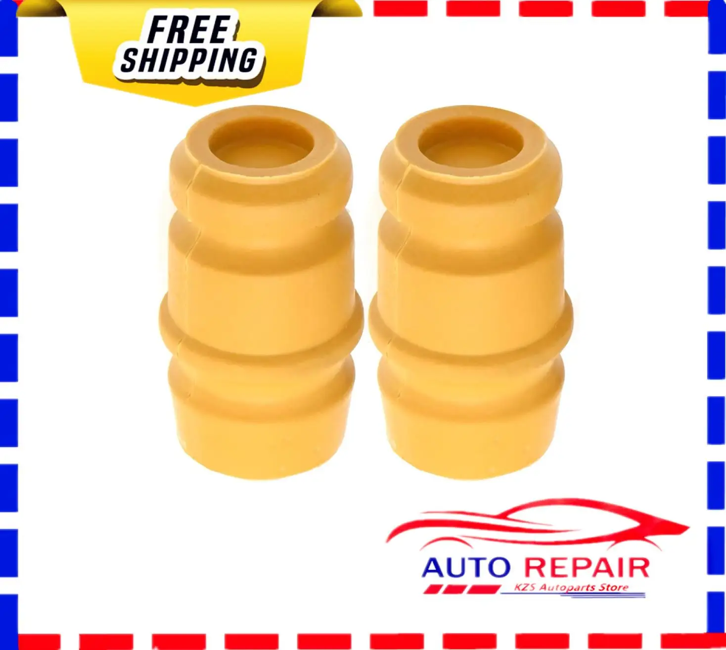 

2pcs 52004295 Front Bump Stop Replacement for Cherokee XJ 1984-2001, Yellow, 2PCS
