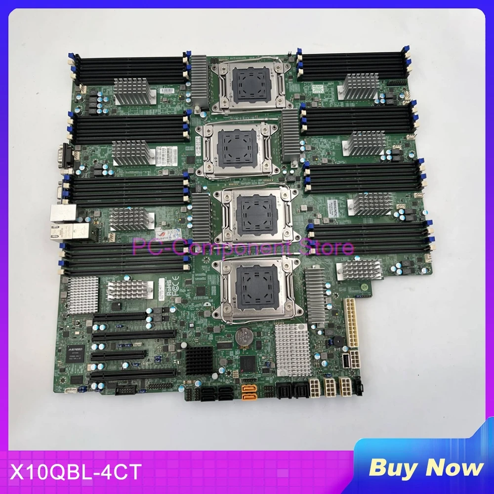 For Supermicro Motherboard,Quad Socket R1 (LGA 2011),Support For Xeon Processor E7-8800 v4/v3, E7-4800 v4/v3 Family X10QBL-4CT