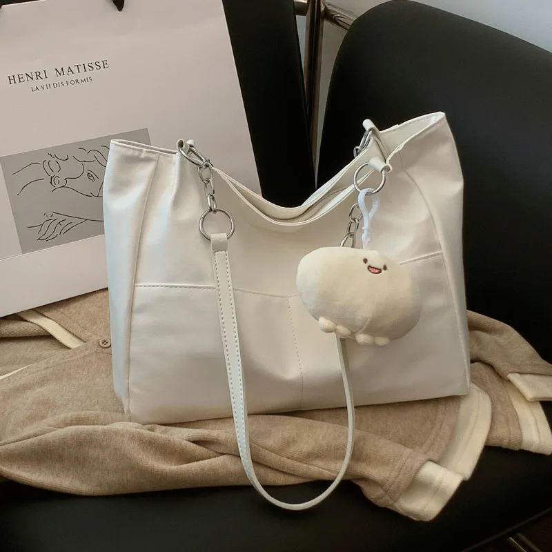 

Большая женская сумка высокого класса, новая модная сумка-тоут большой вместимости, универсальные текстурные сумки на плечо