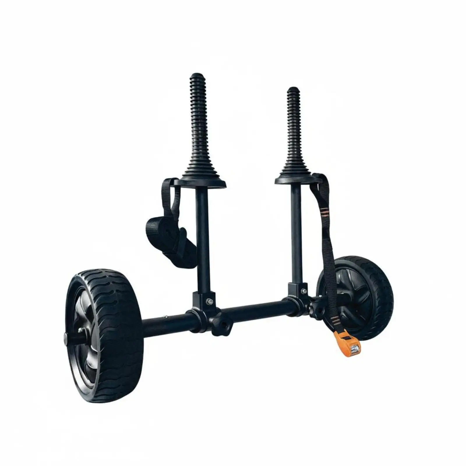 Adjustable Kayak Cart Flexible Pole Design Rolling Kayak Trolley Inflatable Canoe Transport for Shoreline