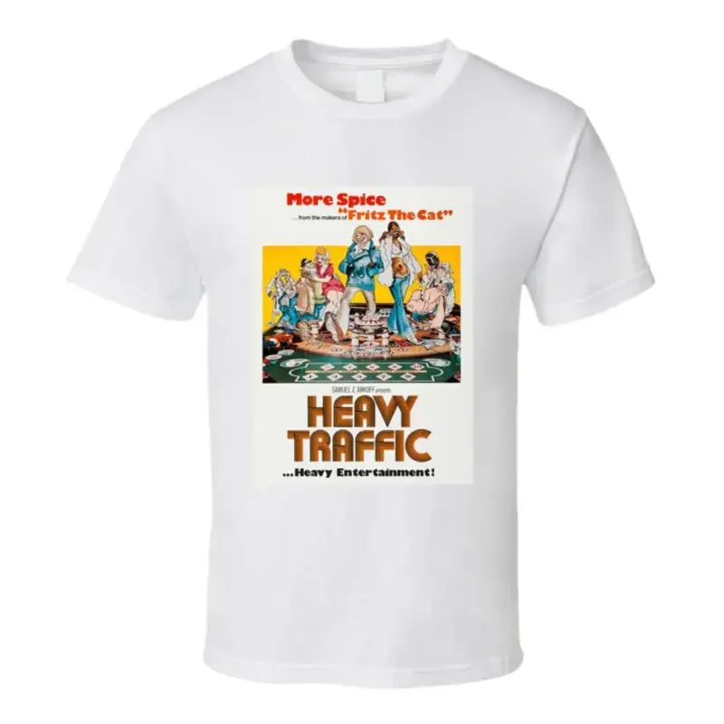Heavy Traffic 1973 Adult Animated Drama Movie T Shirt