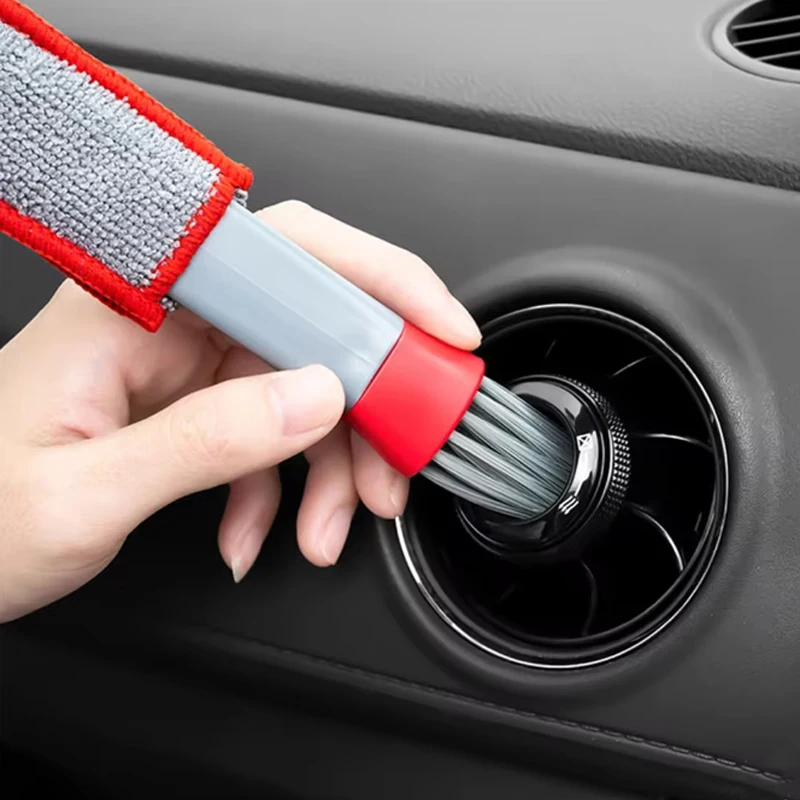 Car Air Conditioning Vent Cleaning Tool, Multi-purpose Vacuum Brush, Car Interior Accessories, Multi-purpose Cleaning Brush