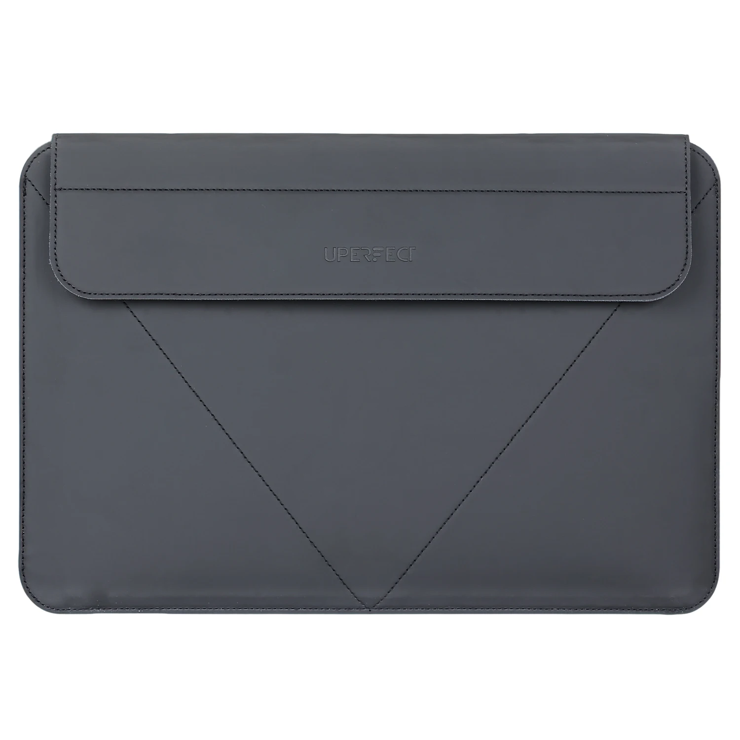 Capa protetora impermeável em couro PU para laptop UPERFECT de 15,6 a 16,1 polegadas, compatível com monitores portáteis.