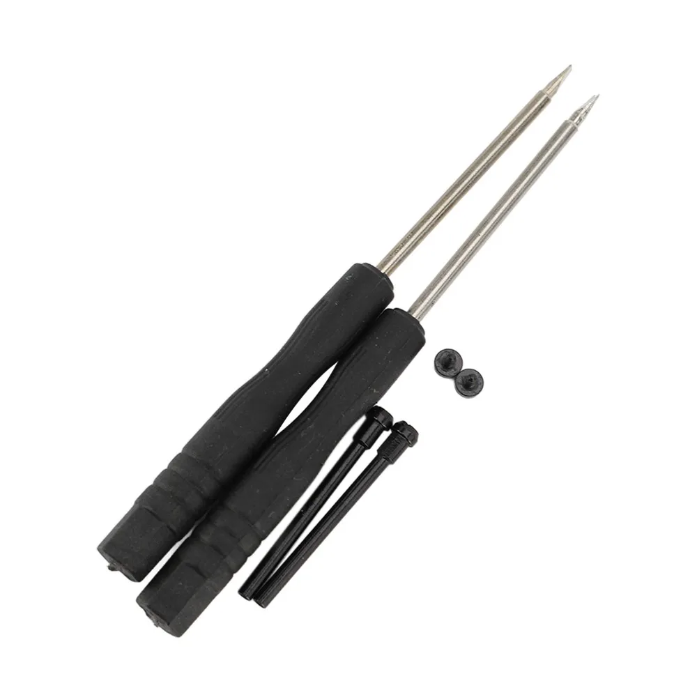 Metal Watch Spring Bars Black Screw Rod Length 29mm Watch Link Bar Replacement Screwdriver Removal Tool for For T rex 3
