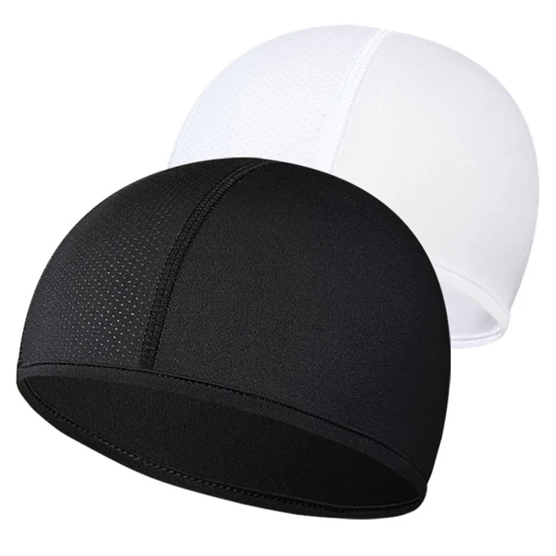 1pcs Motorcycle Helmet Inner Cap Hat Quick Dry Breathable Hat Racing Cap Under Helmet Beanie Cap Motocross Motor Helmet Hat