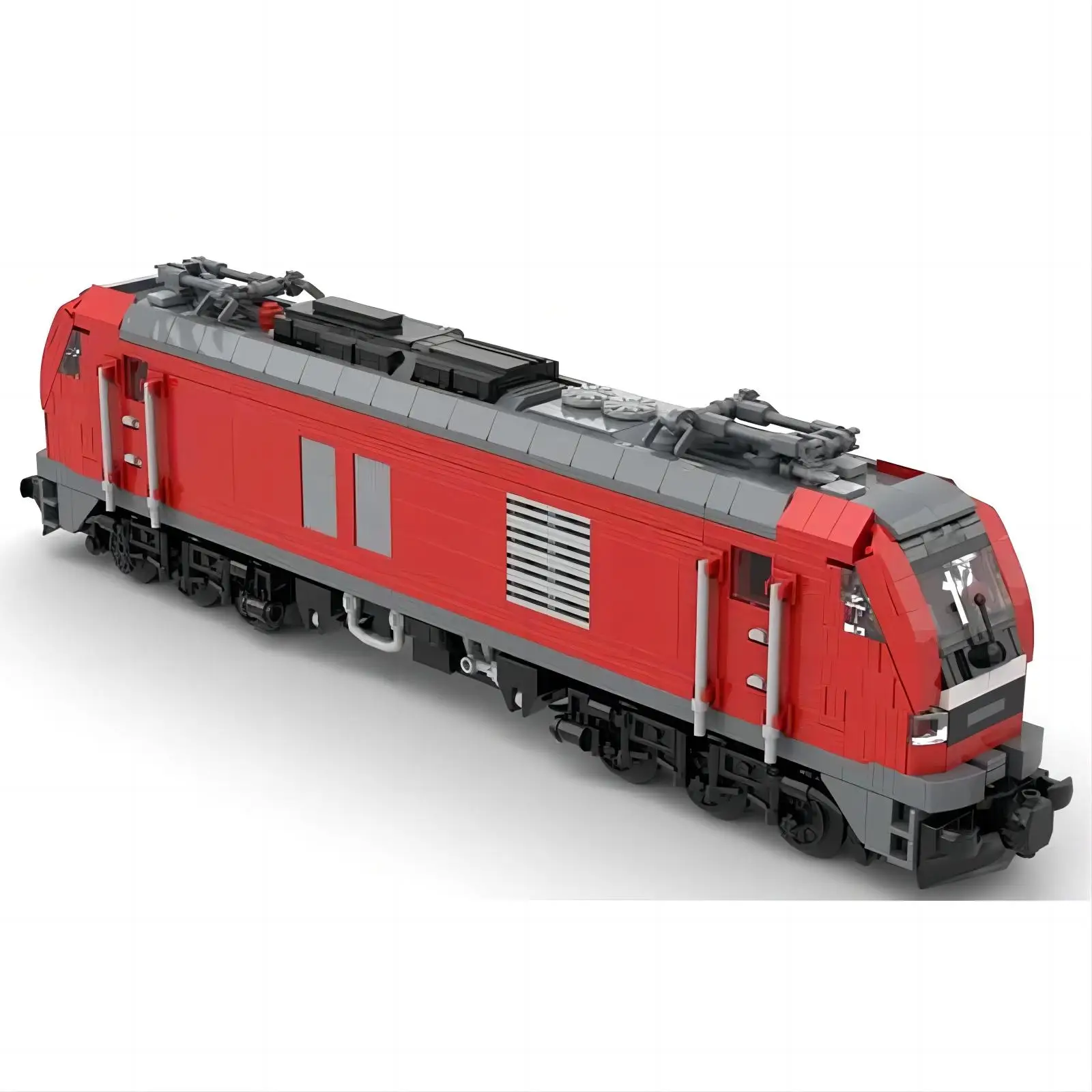 City Transportation Building Blocks BR 159 - Eurodual DB Cargo Version Train Model DIY Assembled Bricks Creative Toys Gifts