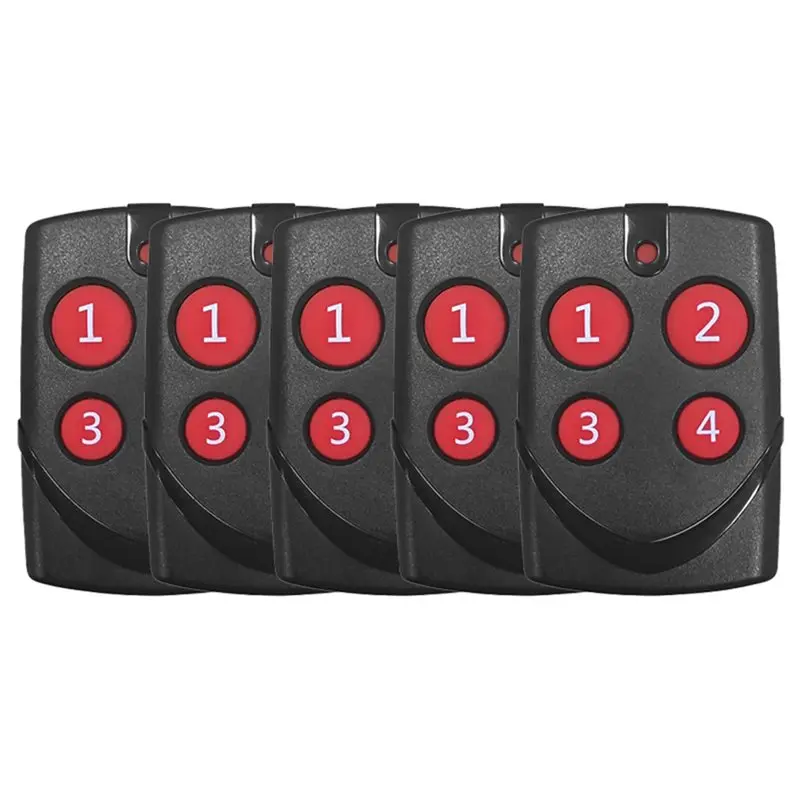 

ABZZ-Cloning Remote Control Copy Duplicator Automatic 433Mhz 5 Pieces For Electric Garage Gate Door Opener