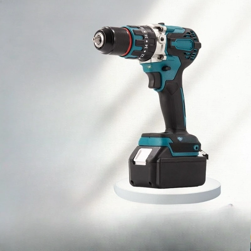 

Industrial grade lithium battery brushless hand drill multi-function impact drill high power tool electric hammer