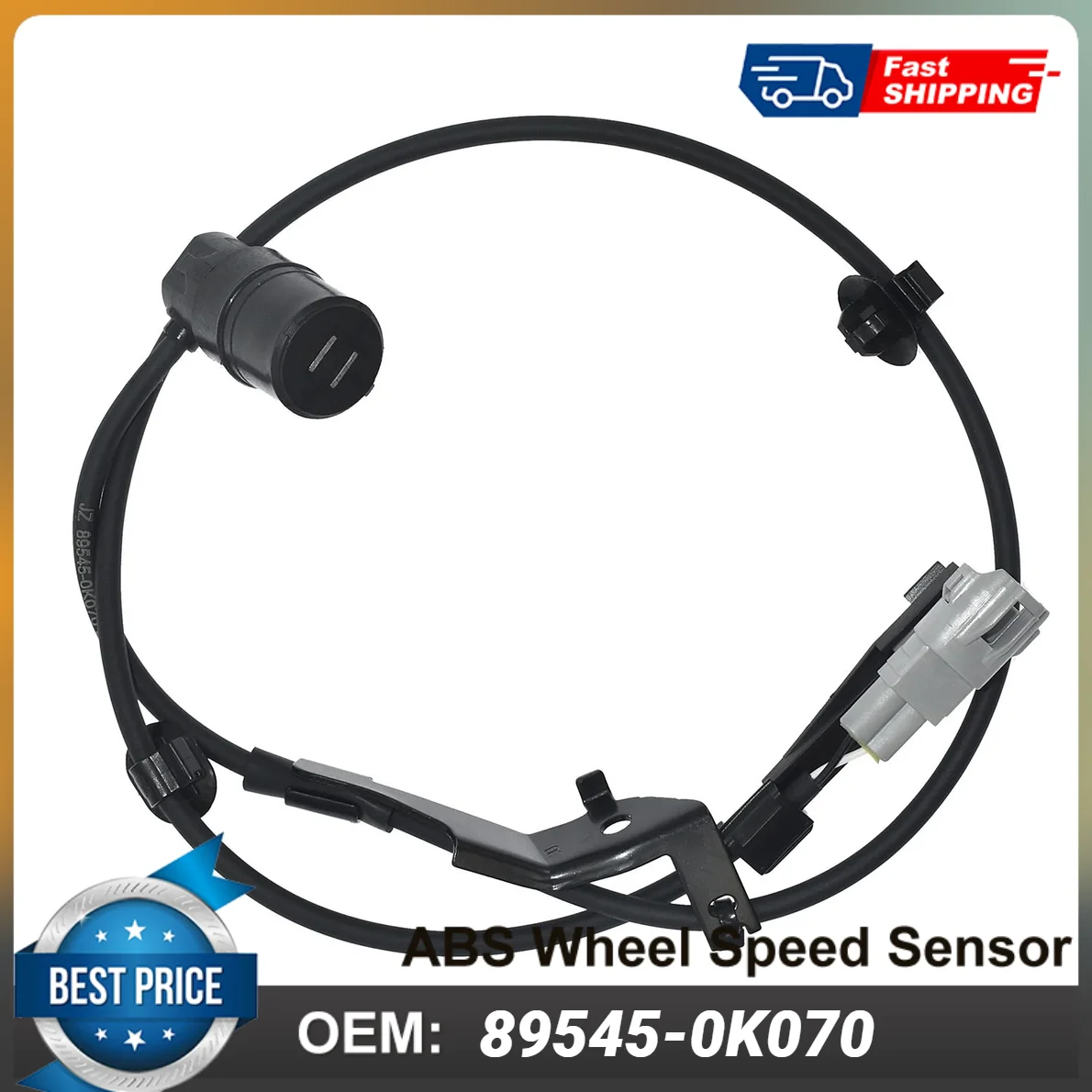 1PCS OEM 89545-0K070 High Quality Rear Right ABS Wheel Speed Sensor 895450K070 For Toyota Hilux Vigo