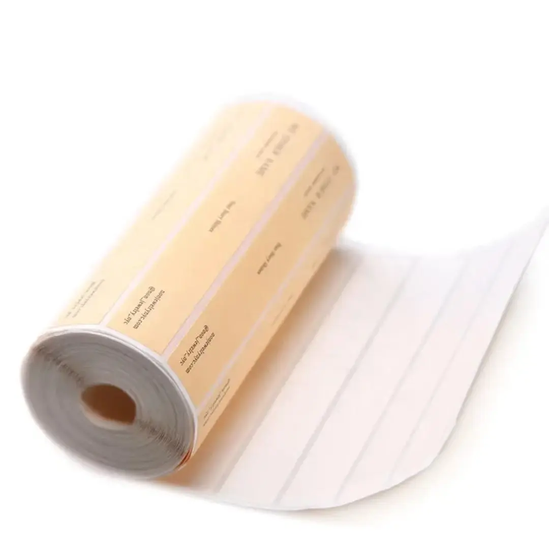 Custom Texture Paper Tea Labels Texture Printing Sticker Labels