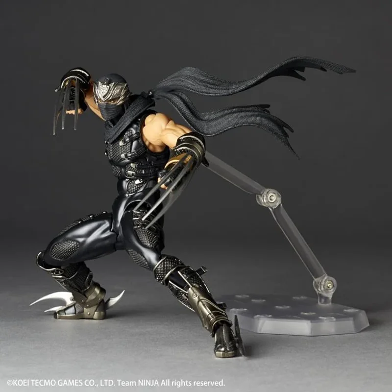 Original kaiyodo ninja gaiden incrível yamaguchi revoltech nr052