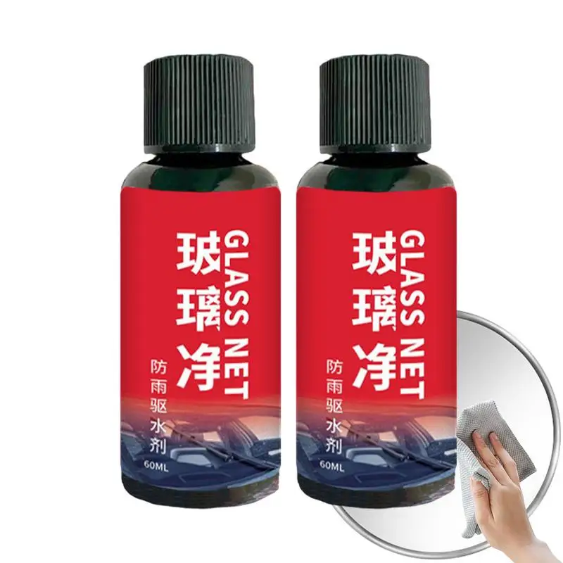 

60ml Car Windshield Cleaner Oil Film Remover Car Glass Powerful Car Window Glass Cleaner Removes Dirt Auto Oil Film Cleaner