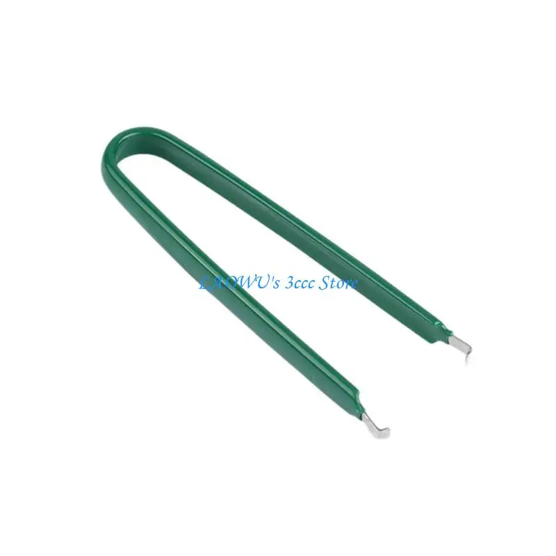 Y8AD Ergonomic Design Steel AntiStatic IC Puller Tool Keycap Puller For Mechanical Keyboard Maintenance And Chip Removal