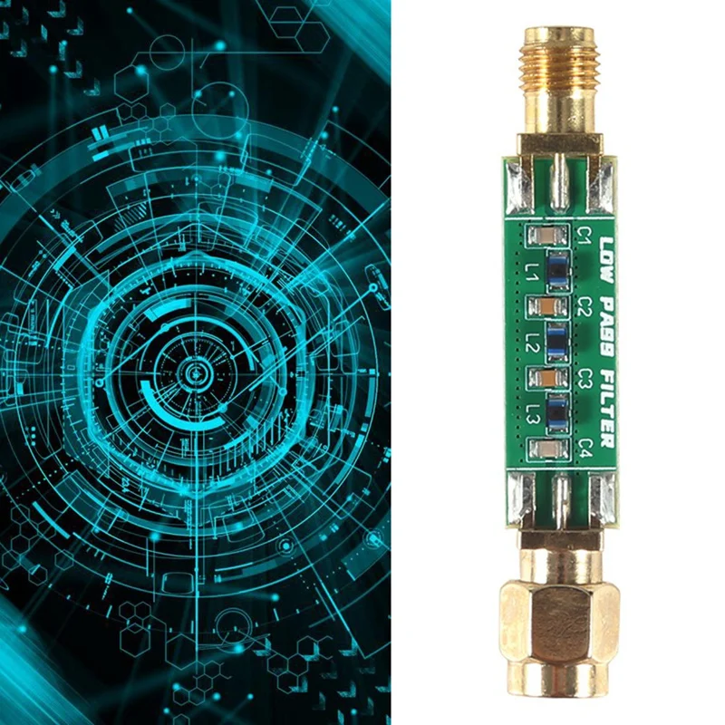 Imagem -03 - Filtro Passa-baixa Apenas para Receber Sinais de Onda Média e Curta Lpf Rev1 30mhz