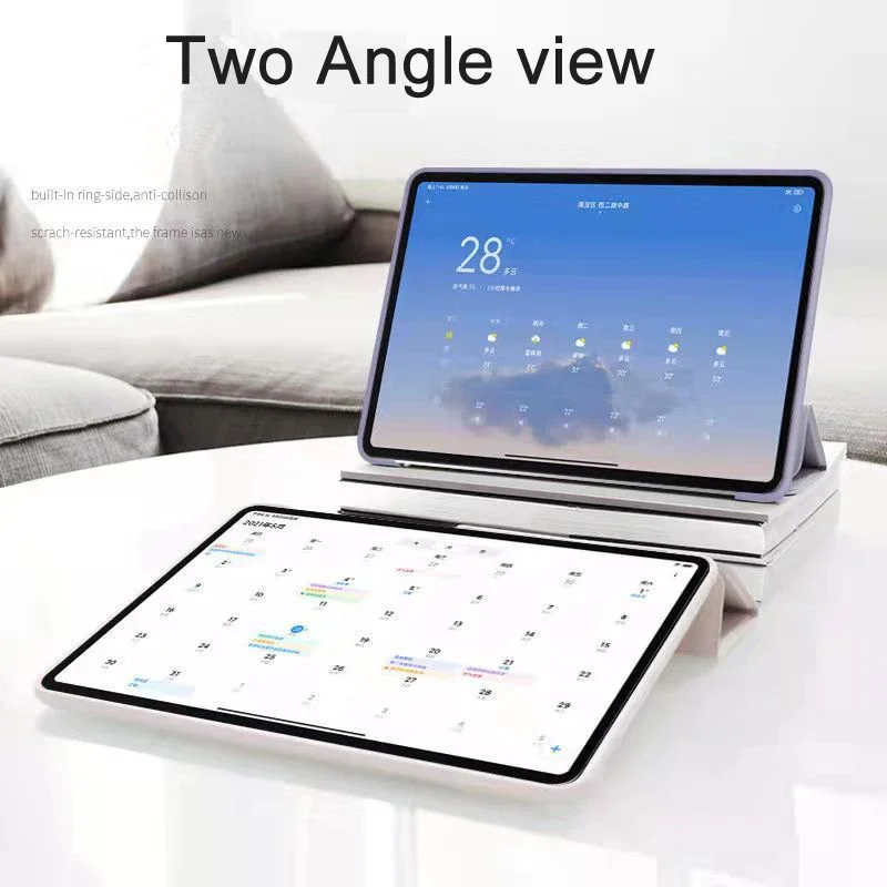 

Чехол-книжка из кожи для планшетов Xiaomi MI Pad 8, 7, 6, 5, 6s Pro 12.4, Ultra, Redmi 10.6, K Pad SE 11, 8.7 с функцией автоматического включения/выключения и подставкой