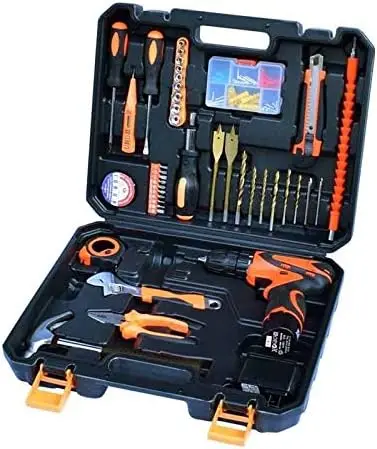 Combination Tool Kit Hardware Electrician Repair Tool Set STT-044C Multifunction Household 44-Piece Electrician Repair Toolbox