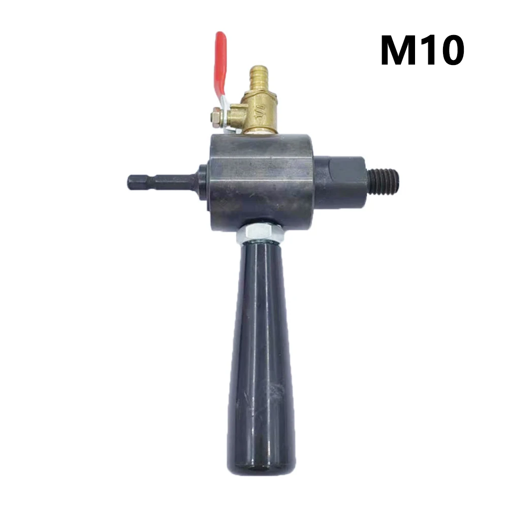 Electric Drill Angle Grinder Water Injector Adapter with M10M14 Thread Diamond Drill Bit Hole Saw Water Injection Converter Tool