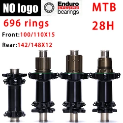 No Logo  690 Ring Bicycle Hub 148x12mm BOOST 28Hole Straight Pull Spoke 6-Bolt Brake HG XD MS Hub Body for Shimano SRAM