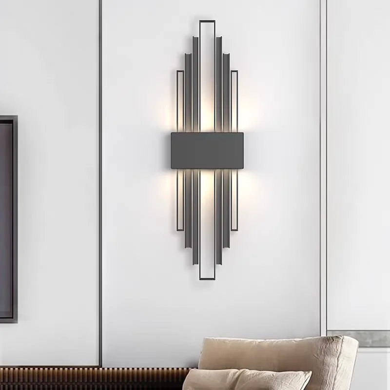 

Luxury Wall Lamp High-end Bedroom Bedside Simple Modern Sconce Indoor Decoration Living Room Sofa TV Background LED Lighting