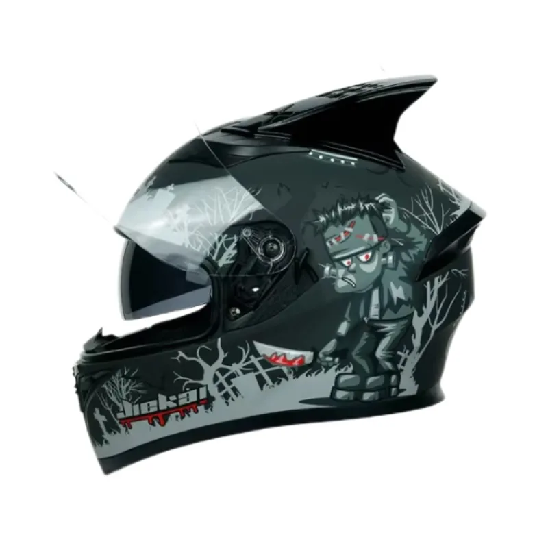 

Own Factory Wholesale Fast Delivery High Quality Motorcycle Riding Accessories Open Face Helmet With Safety Goggles