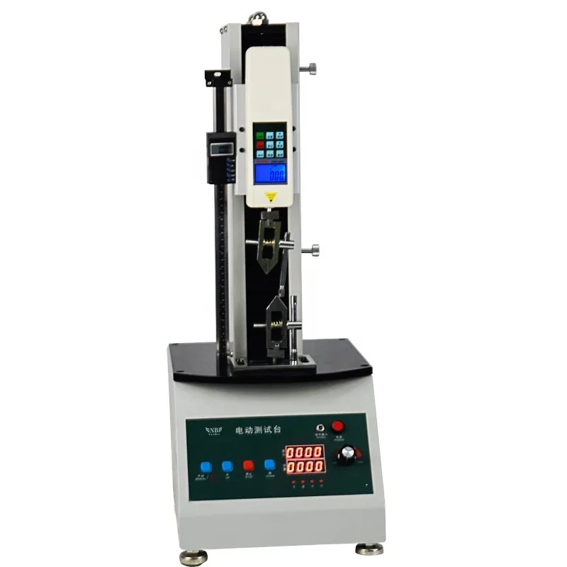 AEL vertical single column electric force test stand for push and pulling force