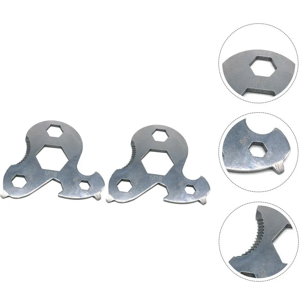 

2Pcs Stainless Steel Guyline Cord Adjuster Tent Tensioners Rope Fasteners for Hiking Camping Outdoor Use Guyline Cord Adjuster