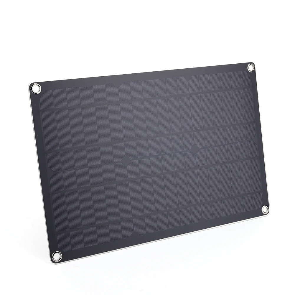 20 واط 12 فولت شاحن البطارية الشمسية صيانة مع جهاز التحكم في الشحن بالطاقة الشمسية لوحة طاقة شمسية شاحن عدة مخرجات USB + تيار مستمر لقوارب عربات RVs