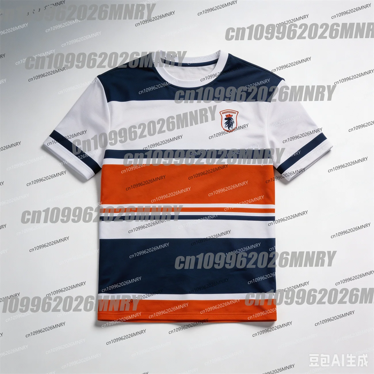 striped design T-shirt Kid  short-sleeved T-shirt Men's short-sleeved quick-drying breathable  comfortable Moto street style