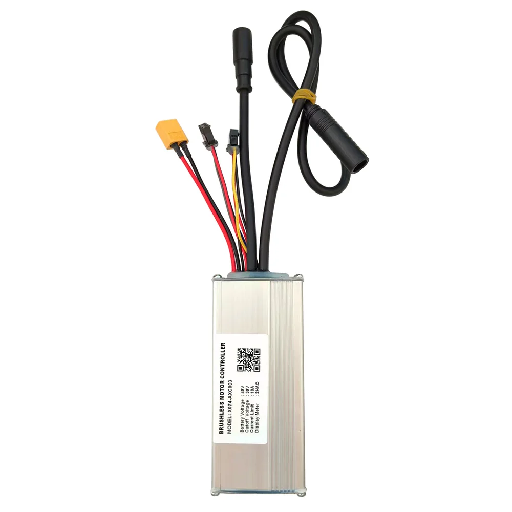 

X074-AXC003 Ebike Brushless Motor Controller 48V 18A for 2HAO Display Electric Scooters MTB Accessories Speed Controller