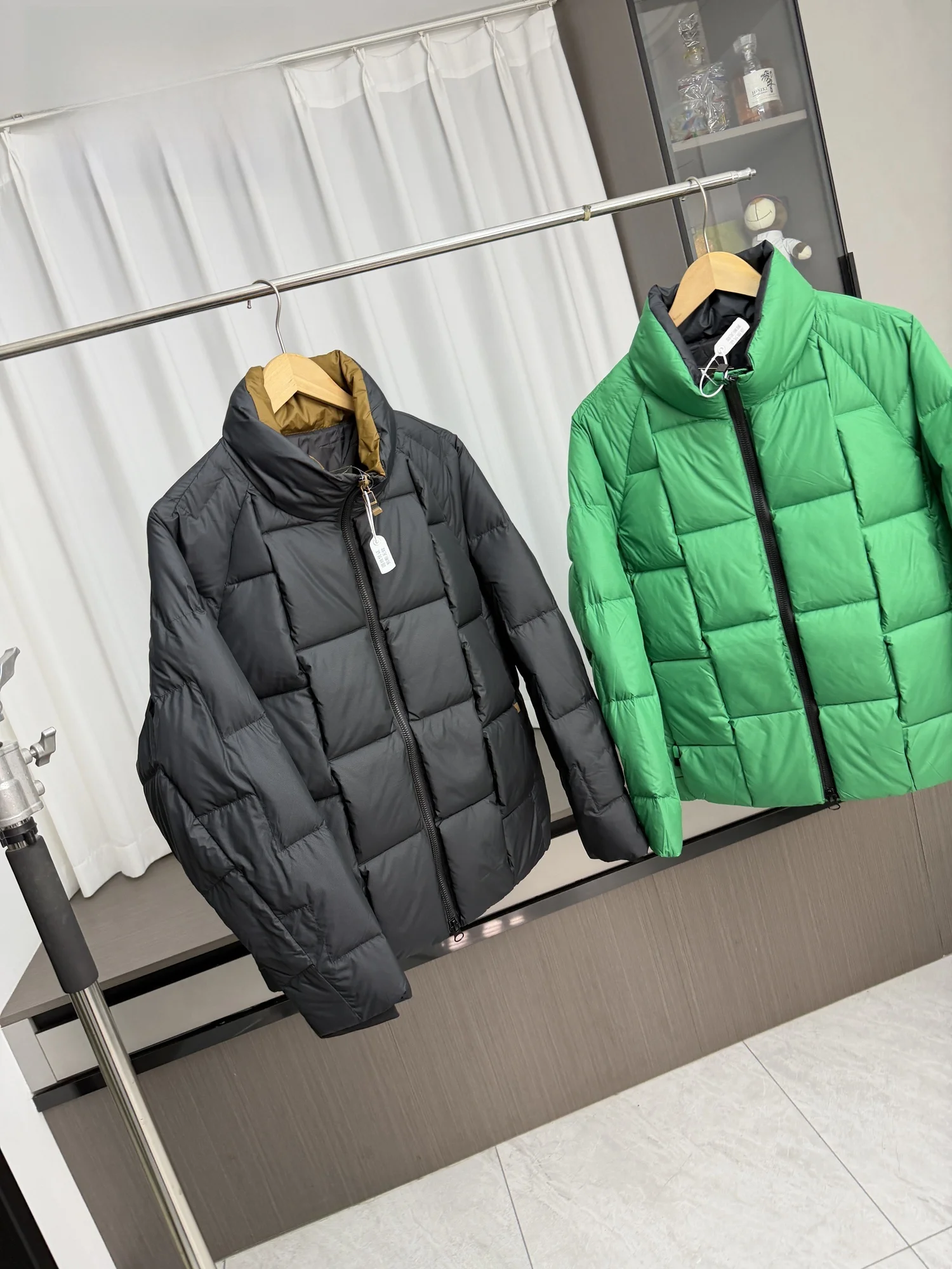 

Высококачественная уличная мужская пуховая куртка из 90% белого дутого пуха, повседневная верхняя одежда с воротником-стойкой для пар, осенне-зимняя верхняя одежда