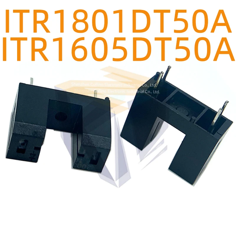 5pcs ITR1605DT50A/TB ITR1801DT50A/TB Transmissive Optical Sensor  Phototransistor Opto Interrupter