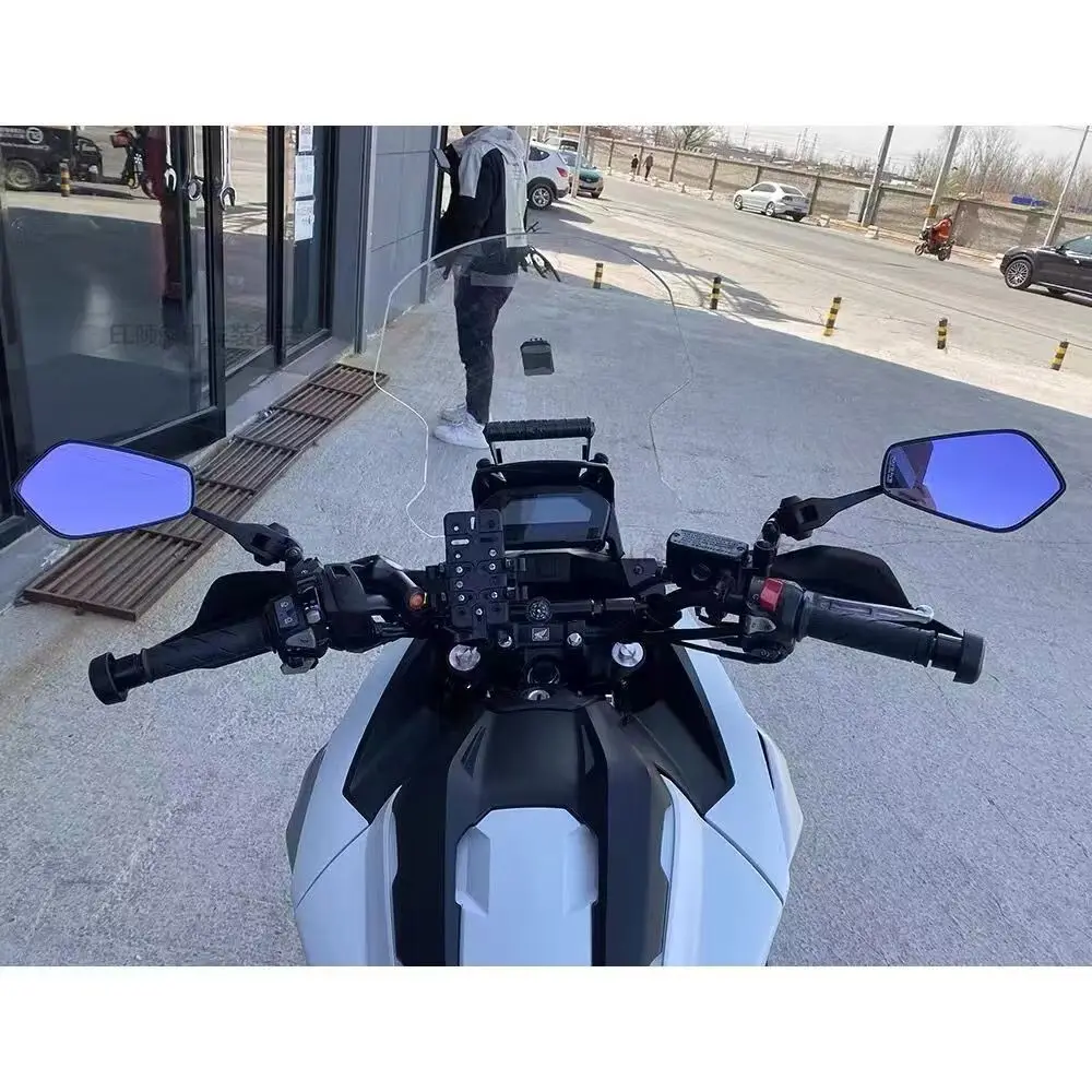 Pair Motorcycle Rearview Mirror CNC Aluminum View Side Mirrors For Honda XADV750 XADV150 X-ADV X Adv 750 150