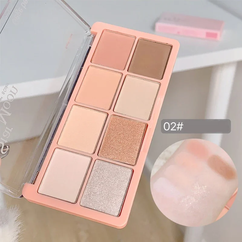 Star Moon Shine Oogschaduw Palet Lage Verzadiging Koele Toon Taro Paarse Thee Abrikoos Nude Oogschaduw Koreaanse Make-Up Vrouwen Cosmetica