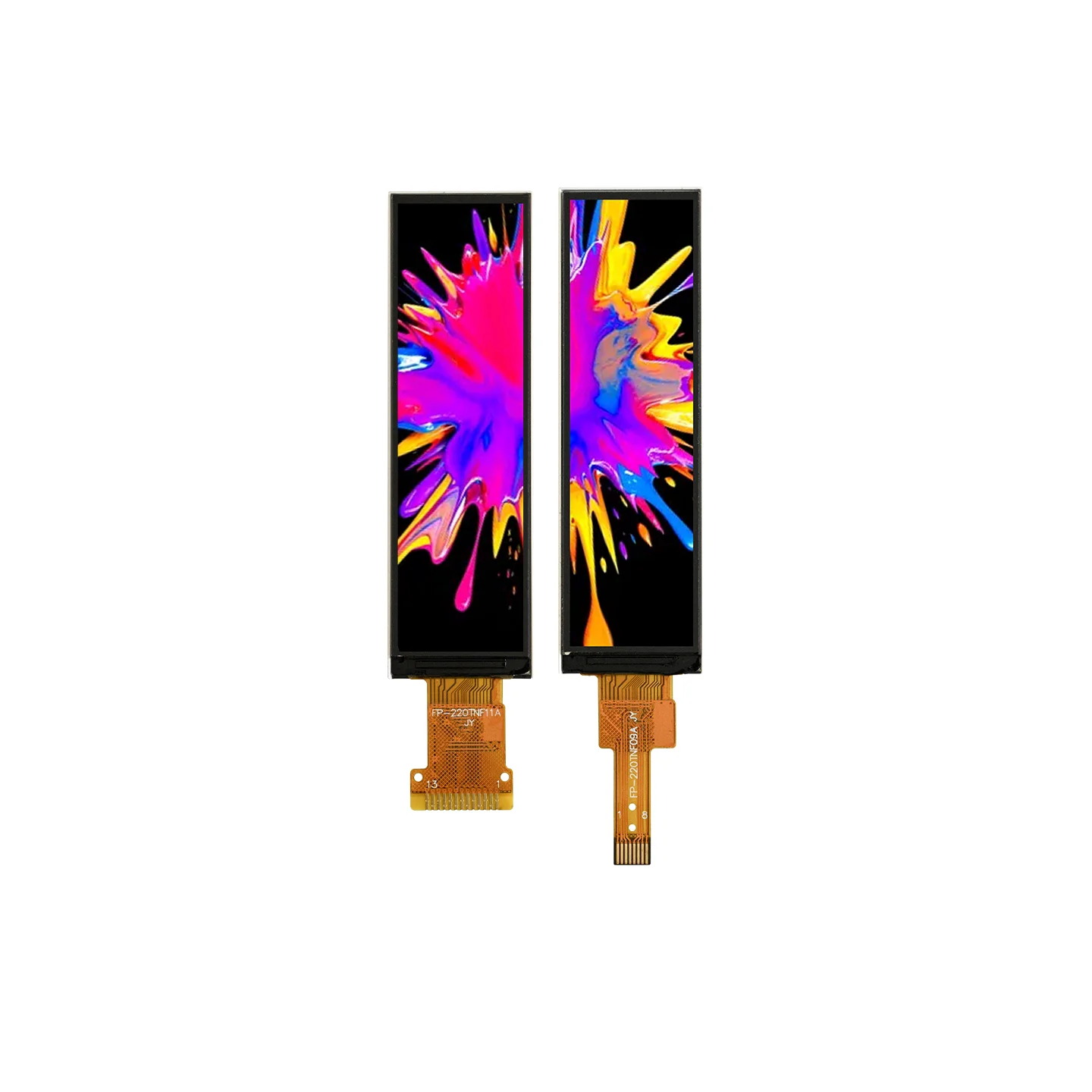2.2 inch IPS TFT LCD display HD IPS 116x420 Resolution NV3006B Driver SPI Serial Interface 13Pin/8Pin Welding type/Plug-in
