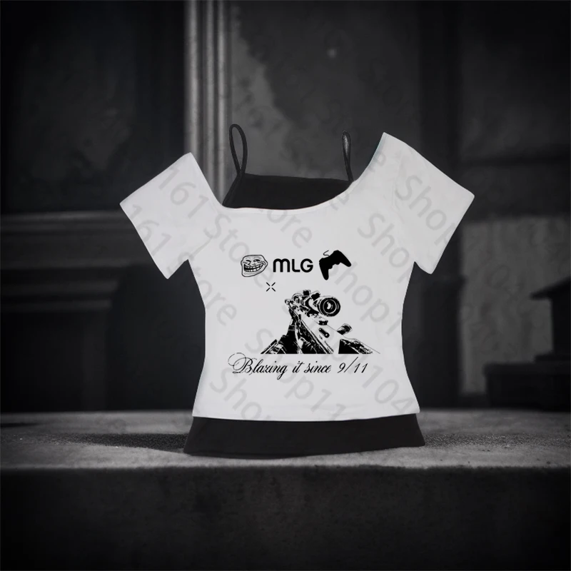 موضة Y2K انمي ياباني نمط تي شيرت لطيف عادية الهيب هوب Harajuku فتاة الشارع ارتداء الجرافيك قصيرة الأكمام المرأة س الرقبة تيز #3