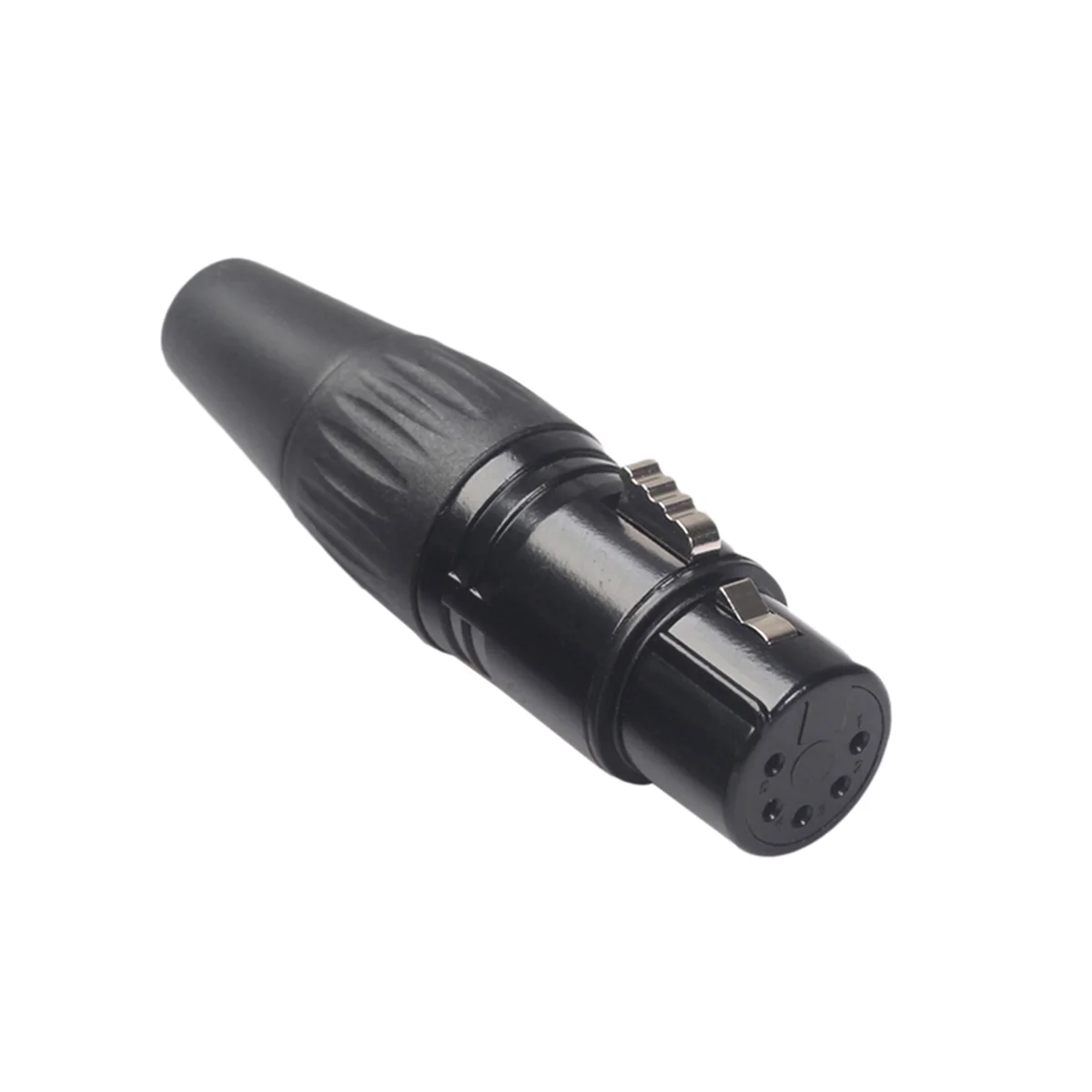 A52T10PCS Spina XLR fai-da-te a 5 pin per saldatura fai-da-te di vari cavi audio, cavi per microfono, cavi DMX XLR 5 pin femmina