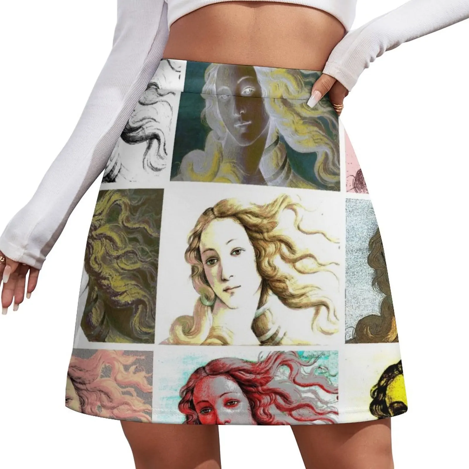 Warhol Venus Mini Skirt School uniform Miniskirt skirt skirt