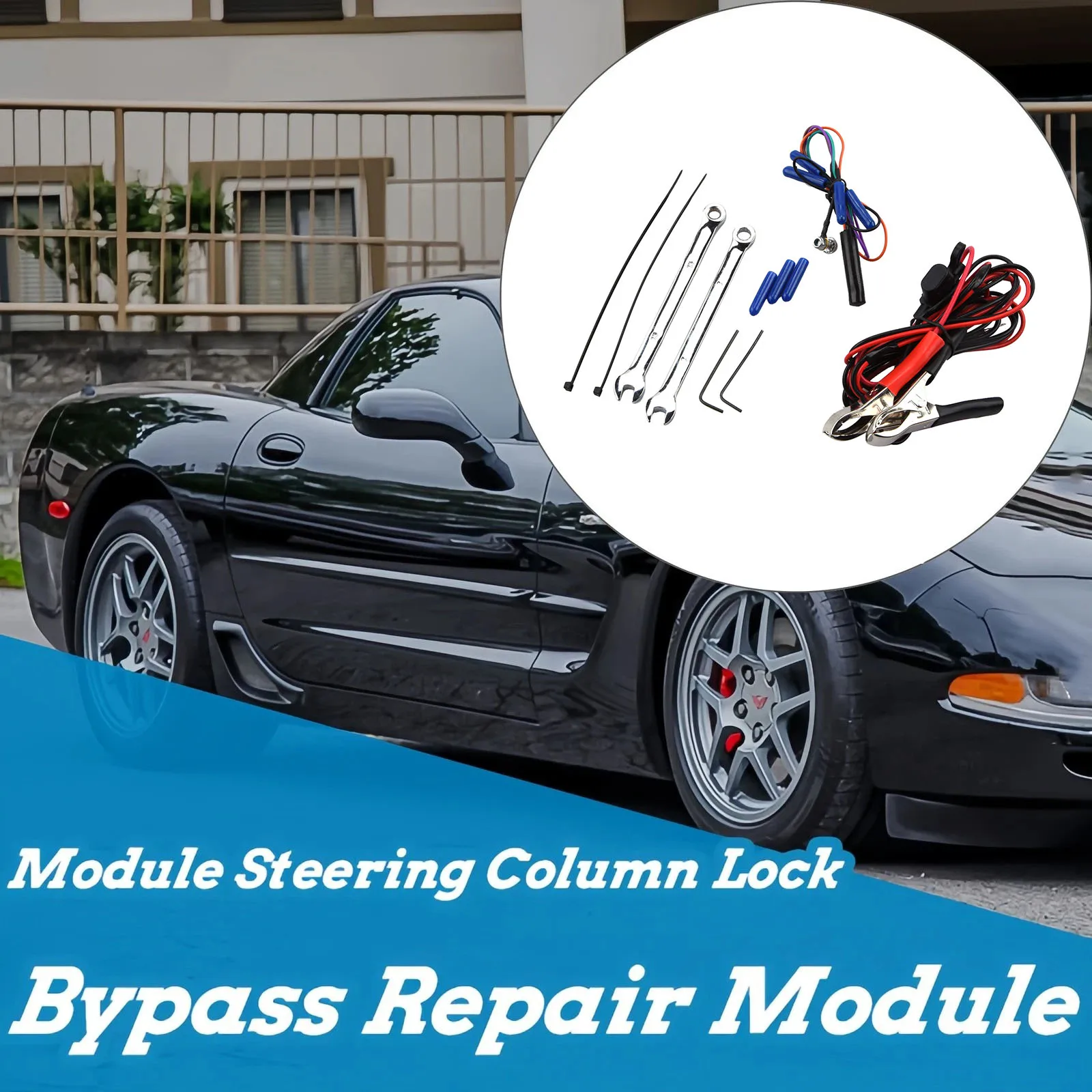 

LMC5 Steering Column Lock Bypass Module Kit for 1997-2004 Corvette C5 Manual & 1997-2000 Auto Transmission Repair